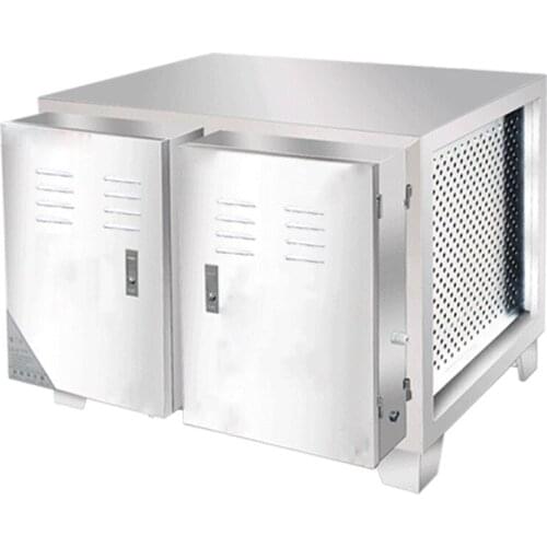 Oil fume purifier commercial high-volume catering kitchen restaurant purifier low-altitude exhaust oil fume processor oil purifi