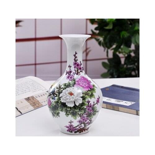 Package mail jingdezhen ceramic bottle vase The modern home decoration New home furnishing articles vase