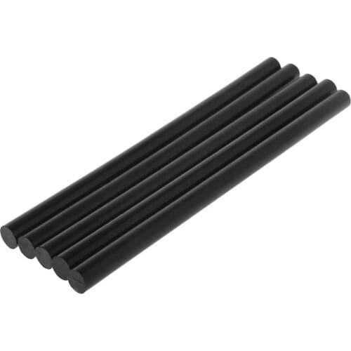 Drop Ship 5pcs Hot Melt Glue Stick Black High Adhesive 11mm For DIY Craft Toys Repair Tool