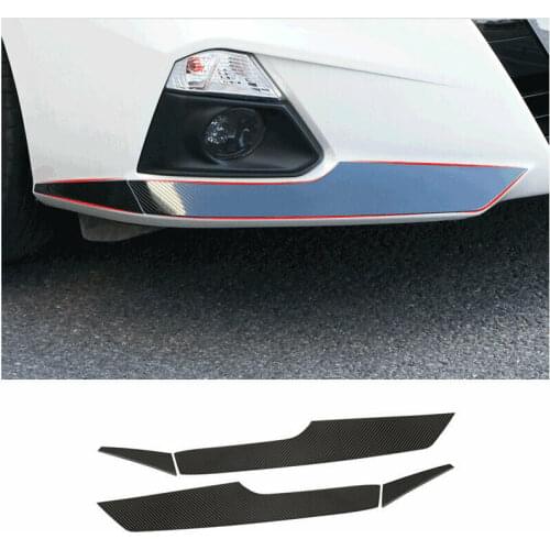 Carbon Fiber Steel Front Bumper Lip Splitter Spoiler For Nissan Altima 2019-2021 Car modification Auto parts