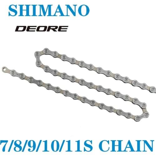 SHIMANO Original DEORE ALIVIO 105 HG40 HG53 HG54 HG4601 HG601 8/9/10/11S mtb Mountain Bike road bike Folding bike chain
