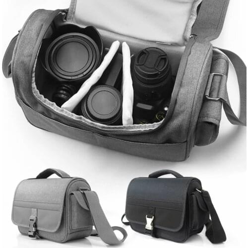 Camera Bag DSLR travel case for Canon Nikon Fuji camera Shoulder bag Portable storage case for Camera and Accessories