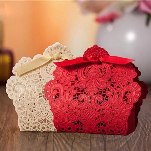 Wedding Supplies Chocolates Candy Box Gift Bag Packaging For Guest Mariage Engagement Baby Shower Favors Party Decoratation