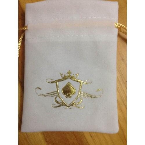 High quality velvet small drawstring bag 7*9cm and 9*19.5cm jewelry bag sunglasses bag, 100pcs each size with gold drawstring