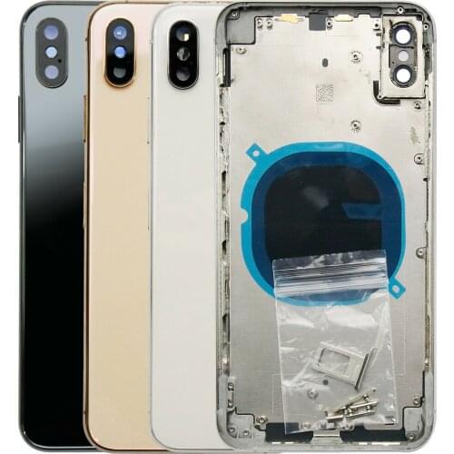 Back Cover Middle Frame Chassis with Flex Cable Assembly for iPhone 8 Plus Rear Housing Middle Frame Chassis for iPhone 7 Plus