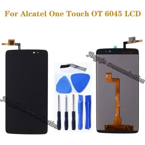5.5" for Alcatel One Touch Idol 3 5.5 6045 OT-6045 6045K 6045Y LCD Screen Digitizer Component display Repair Accessories+tools