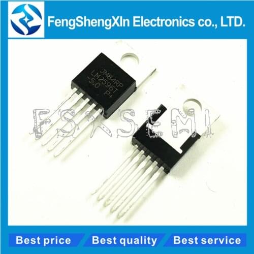 10pcs/lot LM2596T-5.0 5V LM2596 LM2596T Power Converter TO220-5