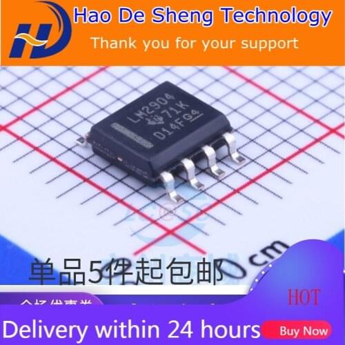 10PCS/LOT LM2904DR LM2904 SOP-8 Two-way Operational Amplifier IC New Original In Stock