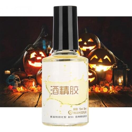 15ml Special Effect Glue Scar Glue Halloween Makeup Glue Face Paint Make Up For Halloween injury effect Halloween skin wax