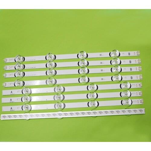 LED Backlight strip 8 Lamp For LG TV 390HVJ01 lnnotek drt 3.0 39" 39LB5610 39LB561V 39LB5800 39LB561F DRT3.0 39LB5700 39LB650V