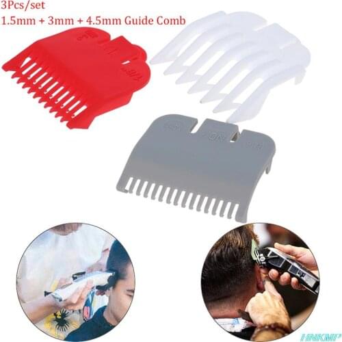 3Pcs Hair Clipper Limit Comb Cutting Guide Barber Replacement Hair Trimmer Tool Necessary tool for hair cutting and hairdressing