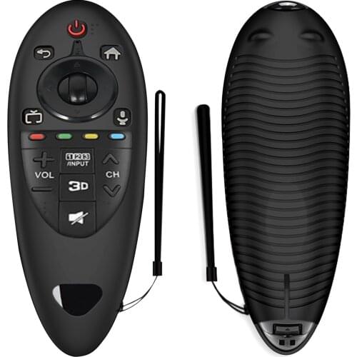 Cover For lg AN-MR500 AN-MR500G Protective Silicone 3D Smart TV Magic Remote Control Case With Lanyard Flexible Shockproof MR500