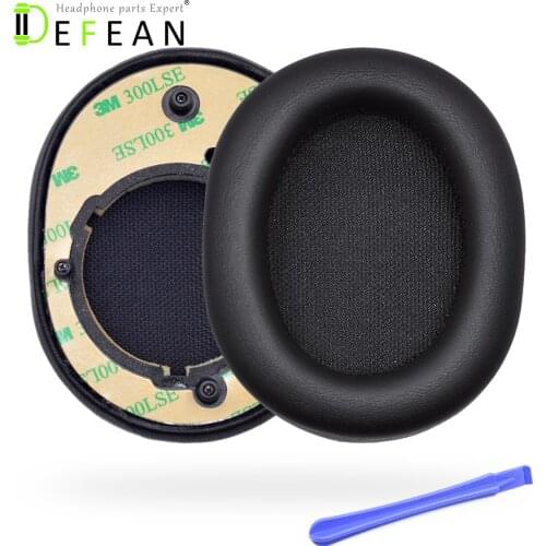 Defean Replacement Black Ear Pads Cushion covers For AKG N90Q N 90 Noise Cancelling Headphone