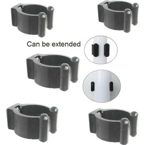 Kayak or Canoe Paddle Holder Mount Rubber Clips 5 PCS