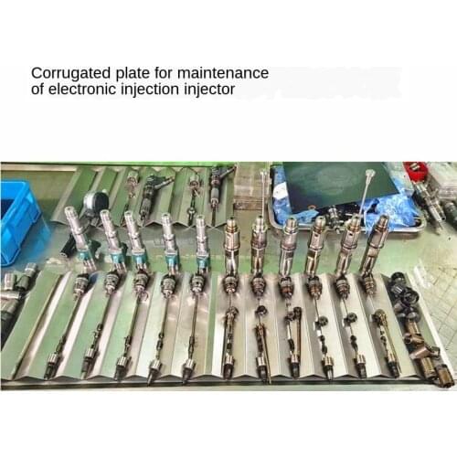 Diesel Common Rail Injector Repair Disassemble Nozzle Spring Parts Display Stainless Steel Plate