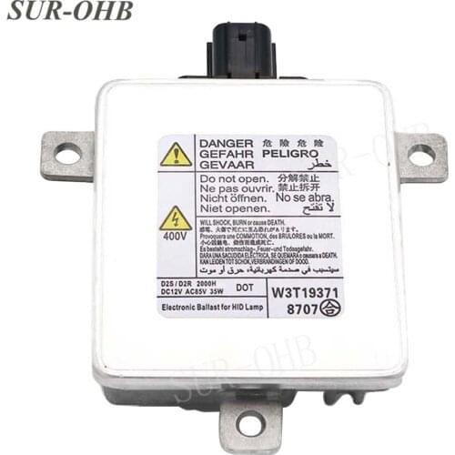 Vitara II Electronic Ballast W3T19371 D2S Xenon 33119-STK-A01 HID Headlight X6T02981 facelift for CX-9 MK8 TSX W3T10471 car lamp