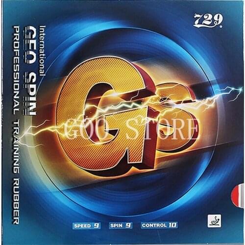 Friendship 729 GS GEO SPIN Table Tennis Rubber Original 729 GEOSPIN Ping Pong Sponge