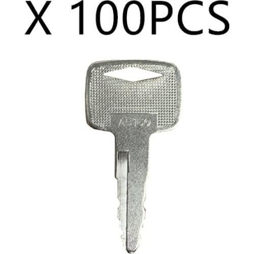 100 Pcs A5160 Ignition Key For Mitsubishi Caterpillar Cat Forklift 91A07-01910 Lift Truck Free Shipping