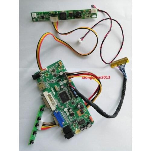 Kit For 30pin LM240WU8-SLA2 1920×1200 24" VGA Screen HDMI Controller board DVI Panel monitor M.NT68676 LED LCD LVDS