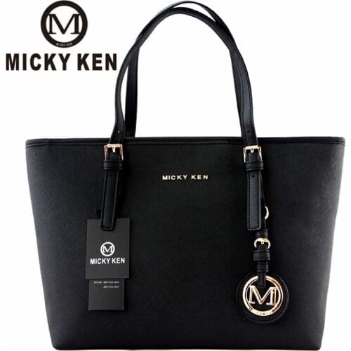 Micky Ken Brand New 2020 Women Handbags Big Pu Leather High Quality Letter Female Bag Designer Bolsos Mujer Sac A Main Totes