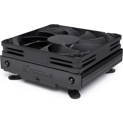 Noctua NH-L9i chromax.black 37mm Low-profile cooler NF-A9x14 CPU Cooling Fan for HTPC and Small Form Factor For intel 115X AM4