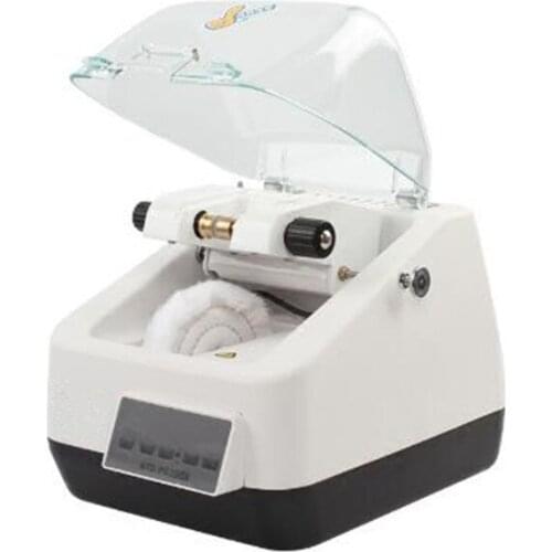 New Full-automatic Lens Polisher Glasses Polishing Machine Glasses Cleaner with Timer