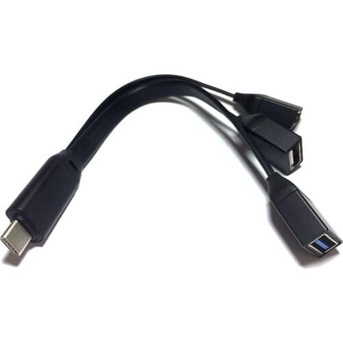 OTG USB 3.1 Typ C Hub zu USB Hub 3,0/2,0 Super Speed USB Splitter 4-in-1 USB C Hub für Macbook Pro Laptop Telefon verwenden