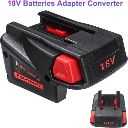 1Pc DC 5V/2.1A Battery Adapter Converter 18V Battery Adapter With USB For Milwaukee M18 Li-Ion Battery To V18 Battery