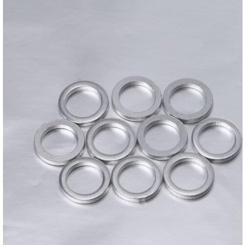 10Pcs 2mm Bicycle Chain Wheel Screw Washer Aluminum Spacer Double Change Single W8EE