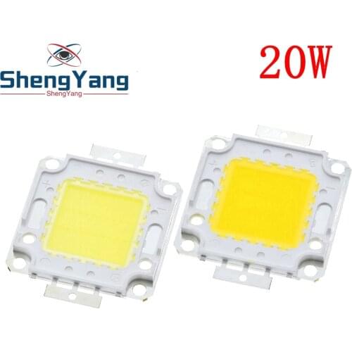 1PCS/LOT LED 20W chip High Power Integrated LED 20w 35*35 chip Lamp Beads White/Warm White 30-32V for Flood Light Spotlights