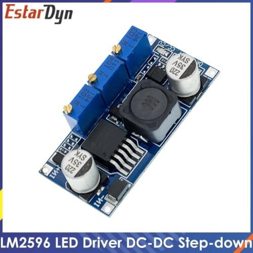 LM2596 LED Driver DC-DC Step-down Adjustable CC/CV Power Supply Module Battery Charger Adjustable LM2596S Constant Current