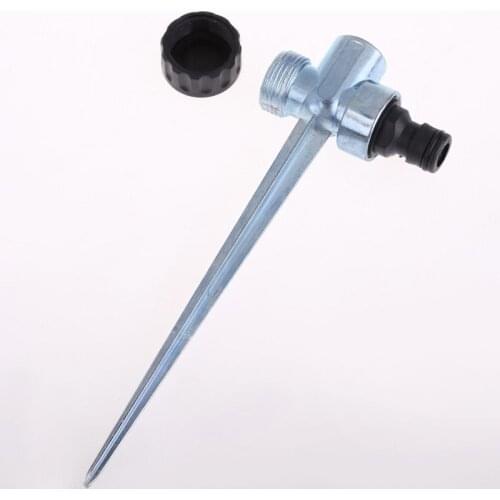 Water Sprinkler 1/2 Inch(4") Metal Fixed Stems Support Holder Water Sprinkler Spray Nozzle Metal Spike