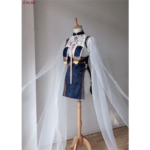 The High Quality Game Azur Lane HMS Sirius Cosplay Costume Cheongsam Formal Dress Activity Party Role Play Clothing Custom-Make