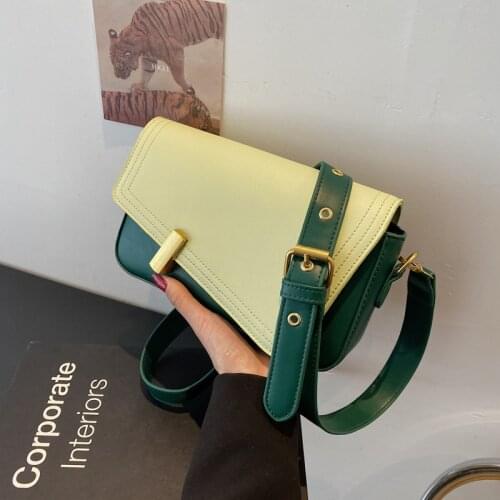 Womens Bag 2021 Crossbody Female Summer Simple Designer Ladies Soft Quality Bolsas Fashion Messenger Shoulder Bags For Women