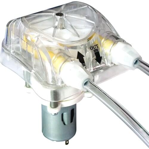 100ml/min, 4 rollers, 24Vdc Honlite Peristaltic Pump with Exchangeable Pump Head and PharMed BPT peristaltic tube