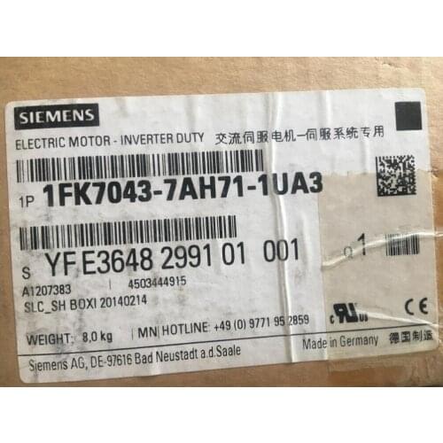 1FK7043-7AH71-1UA3 ,1FK7 043-7AH71-1UA3