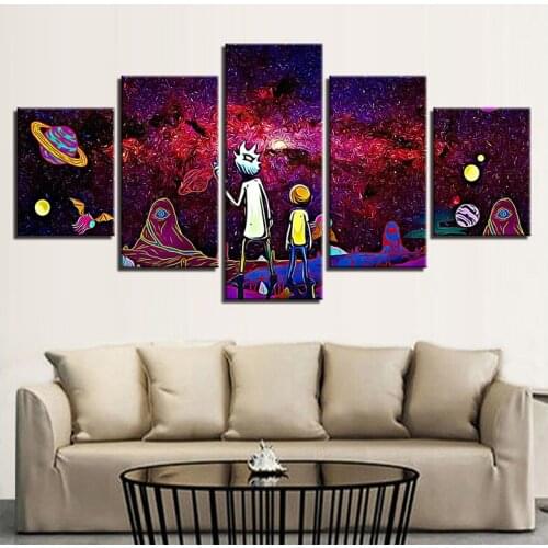 5d diy diamond painting 5 pcs full square/round diamond embroidery Universe Planet pictures diamond mosaic puzzle wall painting