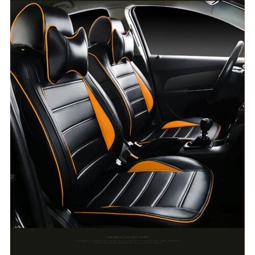 Car Seat Covers Brand New Styling Special Fit Leather Protector Proper for Citroen QUATRE Triomphe elysee Picasso C2 C4 C5 C4L