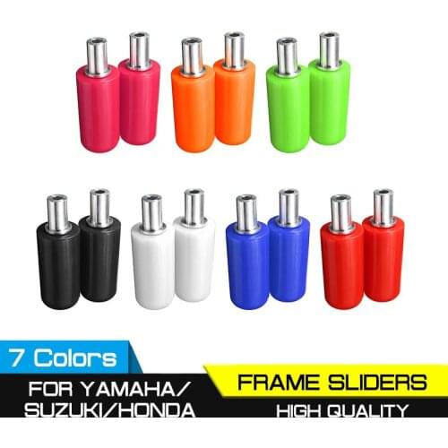 For Yamaha/Suzuki/Honda General Non-slip MotorcycleNo Cut Frame Slider Pad New Anti Crash Falling Protection Motorcycle Part