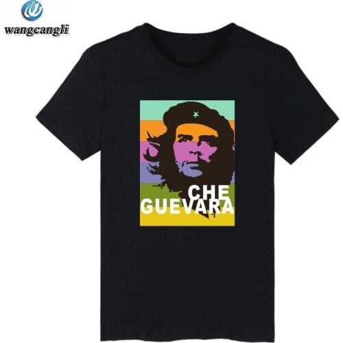 Che Guevara fitness t shirt men women 2019 hip hop brand clothing scrossfit funny t-shirt summer 3D print mens tshirt tops 4XL