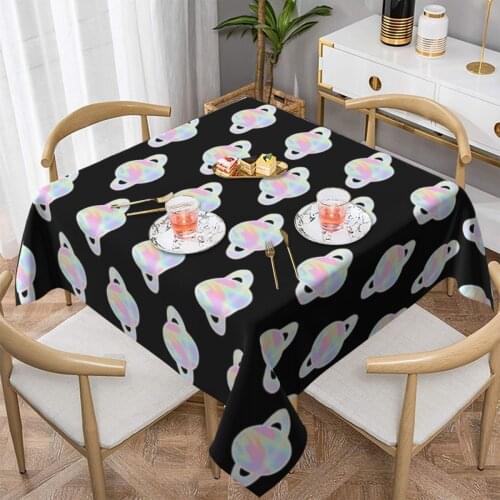Holo Tablecloth Garden Polyester Table Cover Vintage Wholesale Protector Print Table Cloth