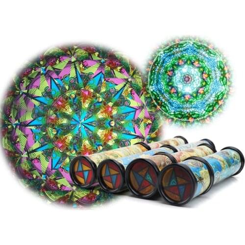 New 21cm Rotation Cute Classic Colorful Kaleidoscope Kids Fancy Lay in Early Childhood Toys For Baby Children Gift Autism Toys
