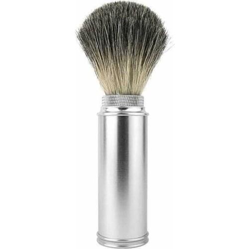 Shave Brush Pure Nylon with Resin Handle and Metal Brush Supplies Vintage Hand-Crafted Shaving Brush