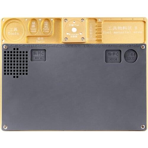 Aluminum Alloy Multi-function Microscope Base Workbench Electronic Mat Welding Blanket For Phone PCB motherboard Repair Platform