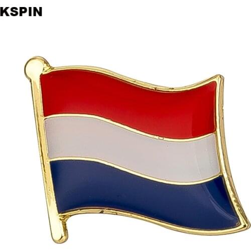 Netherlands flag pin lapel pin badge 10pcs a lot Brooch Icons KS-0076