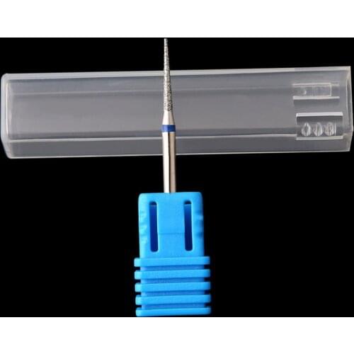 New Electric Nail Art Drill Bit with Storage Box Tungsten Steel File Bits Manicure Machine Accessories SCI88