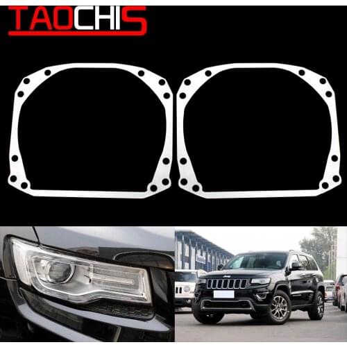 TAOCHIS Car Styling frame adapter Hella 3r G5 Projector lens retrofit for JEEP Grand Cherokee 2014
