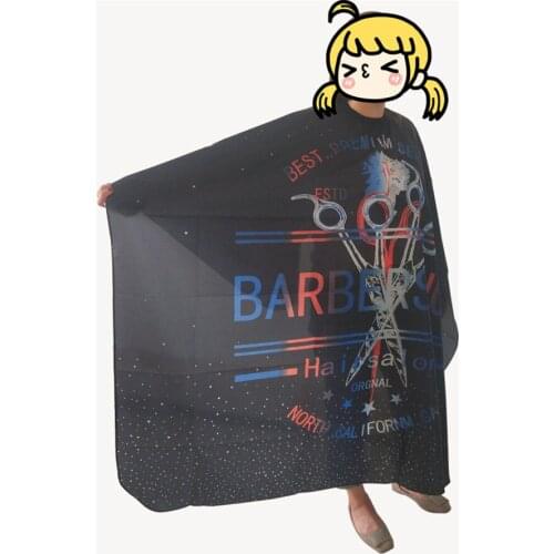 Haircut Dyeing Coloring Hot Oil Treatment Adult Wrap Cape Gown Apron Cloth for Salon Barber Shop Household E693