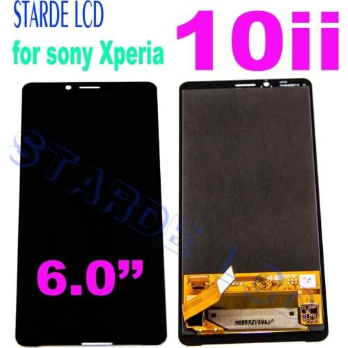 Original OLED LCD For Sony Xperia 10 II LCD Display Touch Screen Panel Assembly Digitizer For Sony 10II LCD Display Replacement