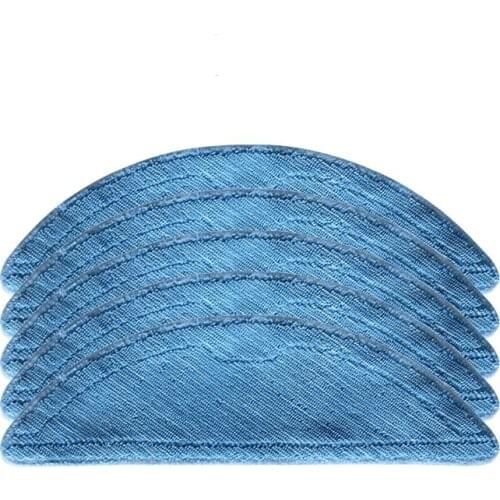 5pcs/lot Robot Vacuum Cleaner Mop Cloth Rags for ECOVACS Deebot N3 Max Robotic Vacuum Cleaner Spare Parts Accessories